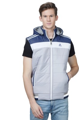 Burdy Sleeveless Colorblock Men Jacket