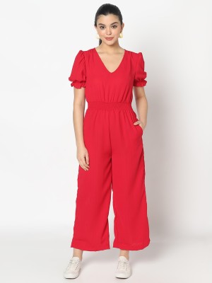 SQEW Solid Women Jumpsuit