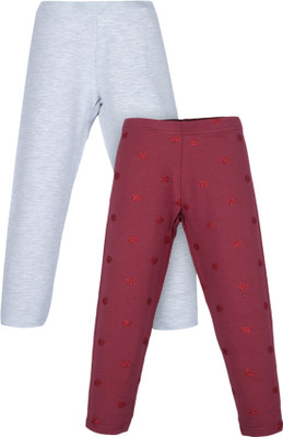 Plum Tree Legging For Girls(Multicolor Pack of 2)