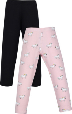 Plum Tree Legging For Girls(Multicolor Pack of 2)