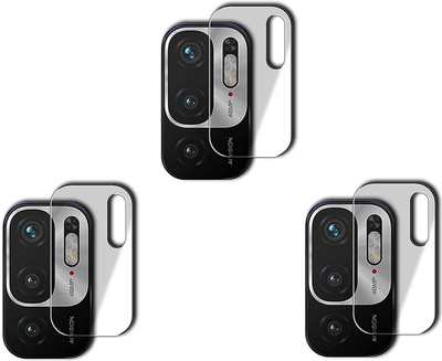 HIRDESH Back Camera Lens Glass Protector for REDMI NOTE 10T 5G(Pack of: 3)
