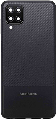 SMART SAMSUNG GALAXY A12 Back Panel(Black)