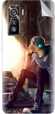 tiddler vivo iQOO5 5G Mobile Skin(Black)