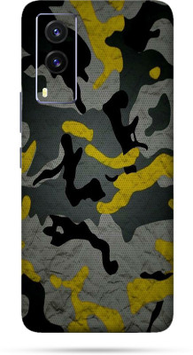 OggyBaba vivo v 21E, vivov21e, vivo v21e Mobile Skin(Lemon Yellow Camouflage Skin Matte Finish)