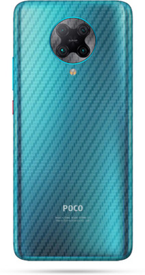 OggyBaba Xiaomi Poco F2 Pro, mi poco f2 pro, redmi poco f2 pro, pocof2 pro, poco f2 pro Mobile Skin(Ultra Ultra Clear Transparent Carbon Fibre With Zigzag Pattern Skin Matte Finish)