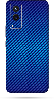 Satisfactory Vivo V21e, Mobile Back Skin Guard Mobile Skin(Blue)