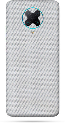 OggyBaba Xiaomi Poco F2 Pro, mi poco f2 pro, redmi poco f2 pro, pocof2 pro, poco f2 pro Mobile Skin(Ultra Silver Carbon Fibre With Zigzag Pattern Skin Matte Finish)