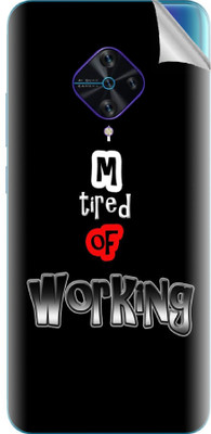 Snooky vivo Y51 (2020 September) Mobile Skin(Black)