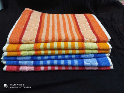 rasingh NP-003 Multicolor Cloth Napkins(4 Sheets)
