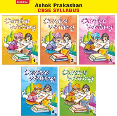 Cursive Writing (Set Of 5) English Cursive Writing Book For Class 1st To 5th(Paperback, Ashok Prakashan)