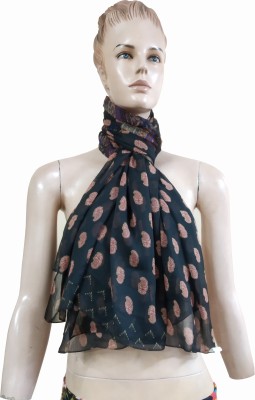 Sam Inc Printed Chiffon Women Scarf