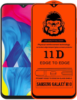 Xester Edge To Edge Tempered Glass for SAMSUNG GALAXY M10(Pack of 1)