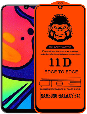 Xester Edge To Edge Tempered Glass for SAMSUNG GALAXY F41(Pack of 1)