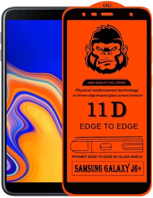 Gorilaorginal Edge To Edge Tempered Glass for : SAMSUNG GALAXY J6 PLUS(Pack of 1)