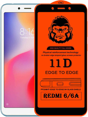 Rofix star Edge To Edge Tempered Glass for Mi Redmi 6(Pack of 1)