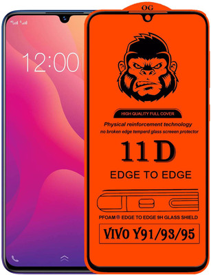 Xester Edge To Edge Tempered Glass for VIVO Y93(Pack of 1)