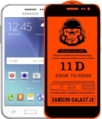 GORILLA FIVE Edge To Edge Tempered Glass for ; SAMSUNG GALAXY J2(Pack of 1)