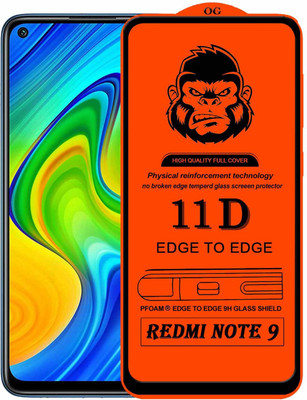 Xester Edge To Edge Tempered Glass for REDMI NOTE 9(Pack of 1)