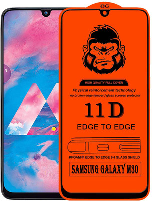 GORILLA FIVE Edge To Edge Tempered Glass for , SAMSUNG GALAXY M30(Pack of 1)