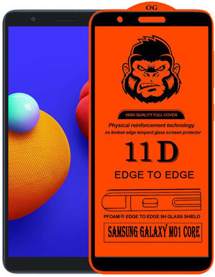 Xester Edge To Edge Tempered Glass for SAMSUNG GALAXY M01 CORE(Pack of 1)