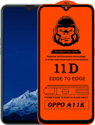 Rofix star Edge To Edge Tempered Glass for OPPO A11K(Pack of 1)