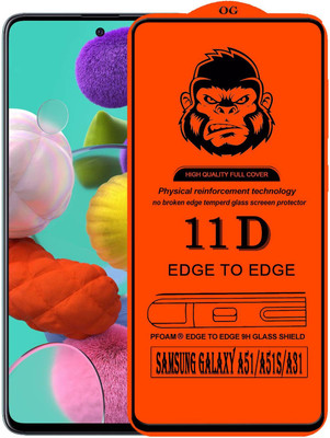 Xester Edge To Edge Tempered Glass for SAMSUNG GALAXY A51S(Pack of 1)