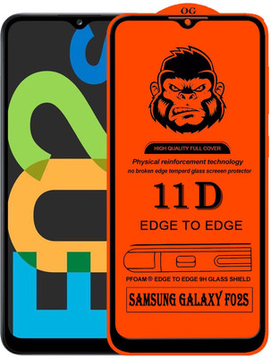 Xester Edge To Edge Tempered Glass for SAMSUNG GALAXY F02S(Pack of 1)