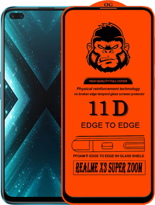 Rofix star Edge To Edge Tempered Glass for REALME X3 SUPER ZOOM(Pack of 1)