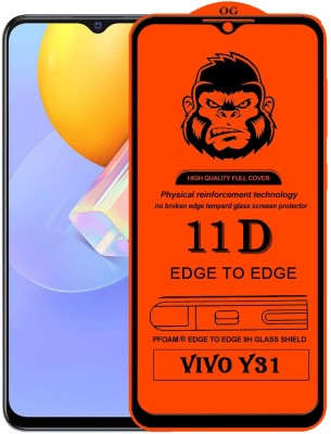 Xester Edge To Edge Tempered Glass for VIVO Y31(Pack of 1)