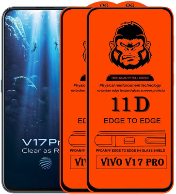Rofix star Edge To Edge Tempered Glass for VIVO V17 PRO(Pack of 2)