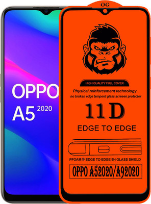 Xester Edge To Edge Tempered Glass for OPPO A9 2020(Pack of 1)