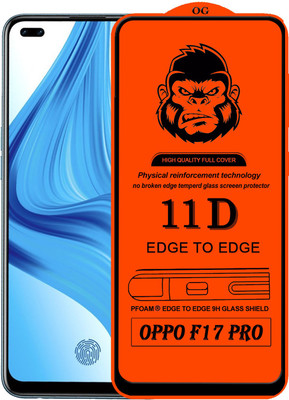 Xester Edge To Edge Tempered Glass for OPPO F17 PRO(Pack of 1)