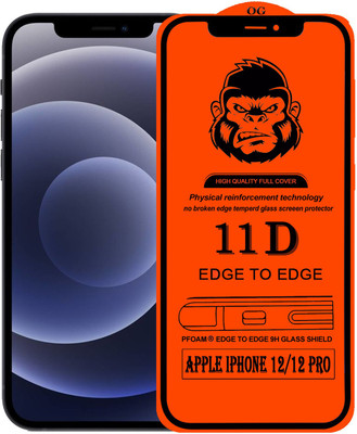 Xester Edge To Edge Tempered Glass for APPLE IPHONE 12(Pack of 1)