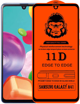 Xester Edge To Edge Tempered Glass for SAMSUNG GALAXY A41(Pack of 1)