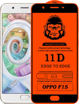 Gorilaorginal Edge To Edge Tempered Glass for Oppo F1s(Pack of 1)