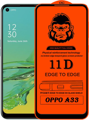 HQ Protection Edge To Edge Tempered Glass for OPPO A33(Pack of 1)