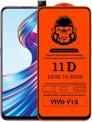 Gorilaorginal Edge To Edge Tempered Glass for ; VIVO V15(Pack of 1)