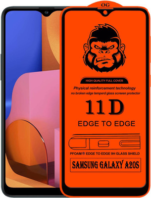 Xester Edge To Edge Tempered Glass for SAMSUNG GALAXY A20S(Pack of 1)
