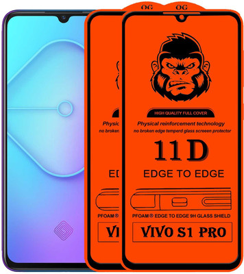 Xester Edge To Edge Tempered Glass for VIVO S1 PRO(Pack of 2)