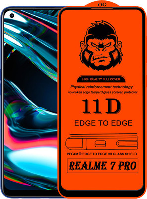 Xester Edge To Edge Tempered Glass for REALME 7 PRO(Pack of 1)