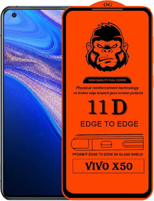 Xester Edge To Edge Tempered Glass for VIVO X50(Pack of 1)