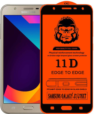 GORILLA FIVE Edge To Edge Tempered Glass for ; SAMSUNG GALAXY J7(Pack of 1)