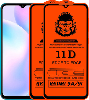 Rofix star Edge To Edge Tempered Glass for REDMI 9I(Pack of 2)
