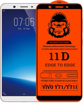 Xester Edge To Edge Tempered Glass for VIVO Y71(Pack of 1)