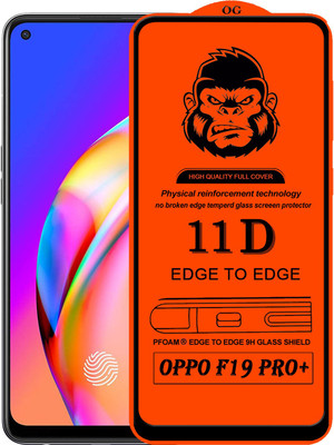 HQ Protection Edge To Edge Tempered Glass for OPPO F19 PRO PLUS(Pack of 1)