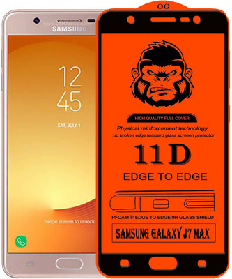 Gorilaorginal Edge To Edge Tempered Glass for Samsung Galaxy J7 Max(Pack of 1)