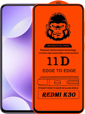 XRENGTH Edge To Edge Tempered Glass for , REDMI K30(Pack of 1)
