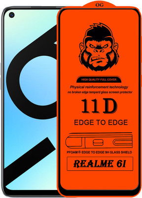 HQ Protection Edge To Edge Tempered Glass for REALME 6I(Pack of 1)