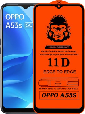 Rofix star Edge To Edge Tempered Glass for OPPO A53S(Pack of 1)