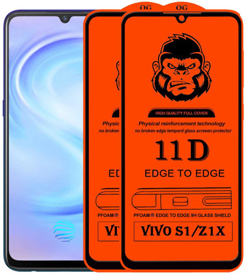 Xester Edge To Edge Tempered Glass for VIVO Z1X(Pack of 2)